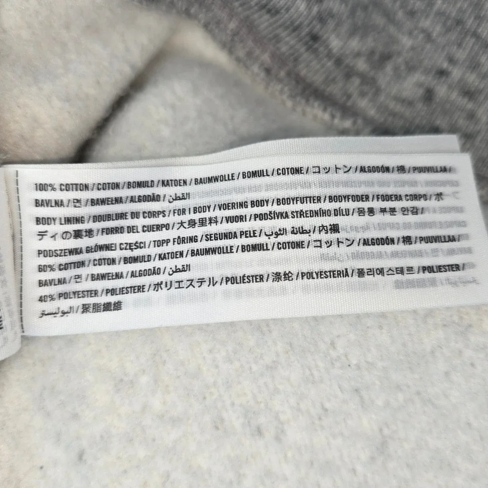 Abercrombie & Fitch Hooded Denim Jacket | Y2K Mixed Media Jean Hoodie - Picture 5 of 7